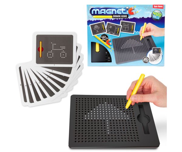Tablă de desen magnetică cu bile și stilou