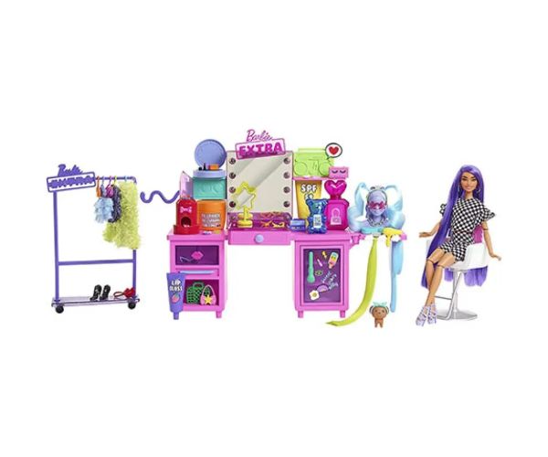 Barbie: vestiar extravagant cu păpușă - Mattel