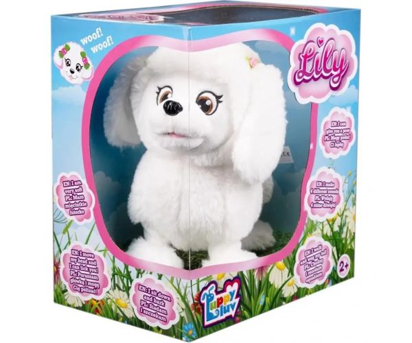 Lily, cățelușul interactiv de pluș - Puppy Luv