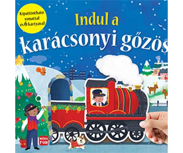 Móra: Plecați cu trenul de Crăciun - Cu tren de jucărie