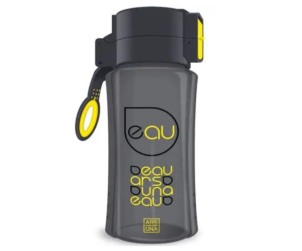 Autonomy sticlă pentru apă culoarea negru-gaben 450ml