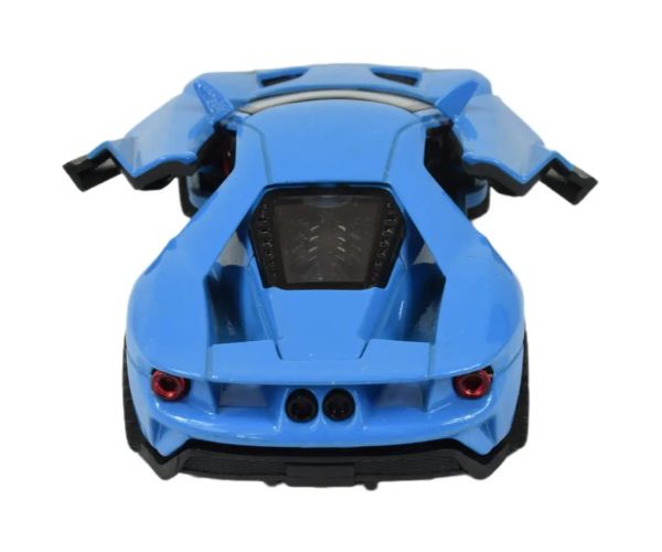 Die-Cast: Mașină sport cu lumină și sunet în mai multe versiuni 13cm