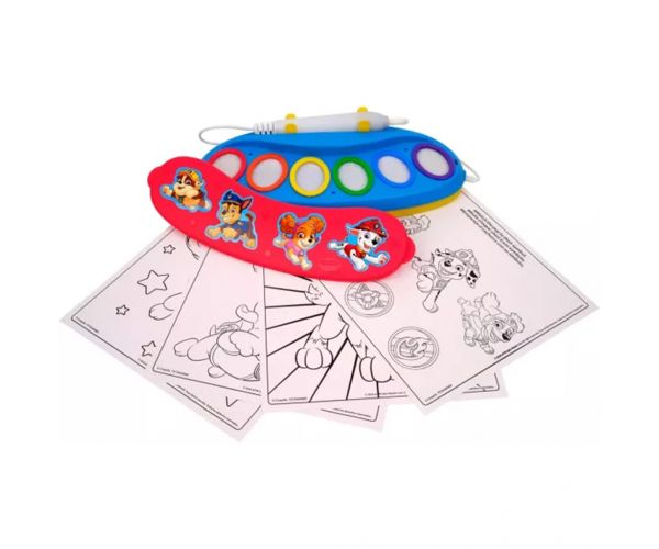 Crayola: Color Wonder Set de pictură magică cu pensulă luminoasă - Patrula Cățelusilor