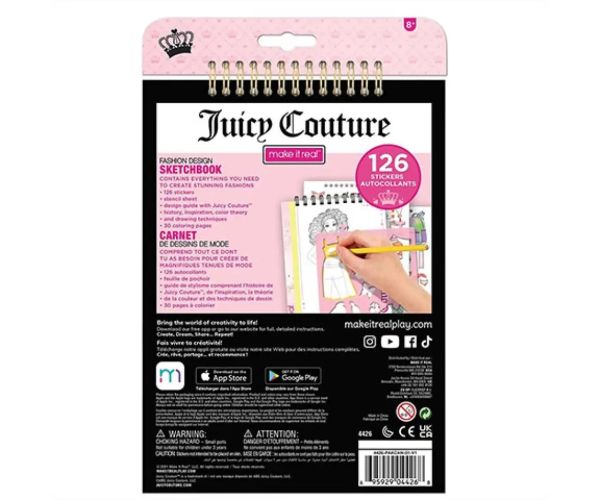 Make It Real: Juicy Couture broșură de design