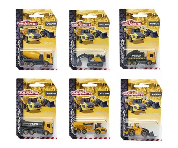 Majorette - Volvo Edition vehicule de construcții mai multe variante - Simba Toys