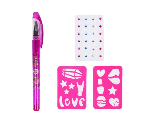 Canenco: Create It! Set de stilouri gel cu tatuaje variate 1buc
