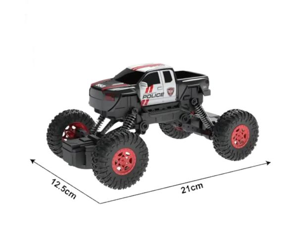 RC Telecomandă 4WD masina alpinist a politiei la scara 1/18 21cm