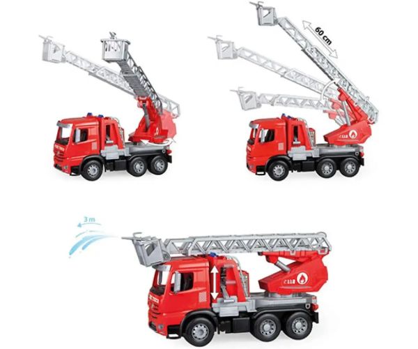 LENA: Mercedes-Bens Arocs mașină de pompieri cu scară 48cm