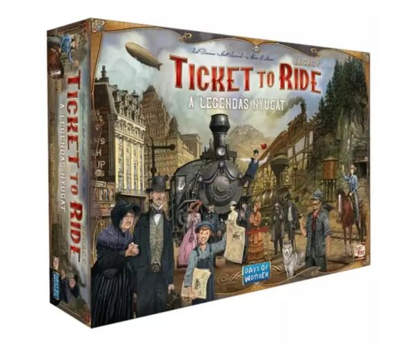Ticket to Ride Legacy - Vestul legendar
