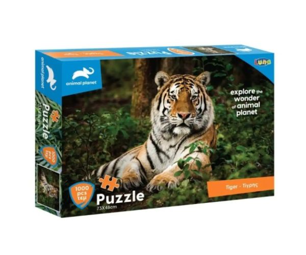 Animal Planet: Tigru 1000 bucăți puzzle
