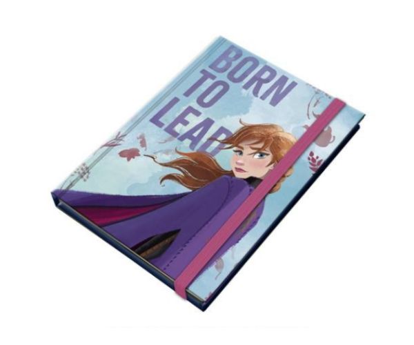 Frozen 2: Caiet pentru notițe cu elastic mai multe variante 10x13,5cm