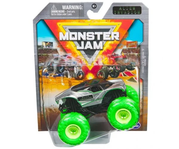 Monster Jam: Alien Invasion monster truck micromasina – 1/64 – Spin Master