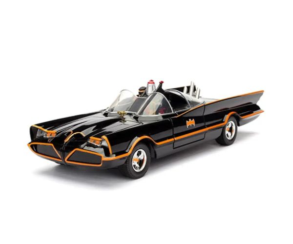 Batman: Animated Classic TV Batmobile mașină metal se poate asambla 1/24 - Simba Toys