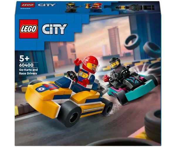 LEGO® City: Karturi și piloți de curse (60400)