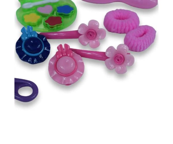 Vogue Girl: set de frumusețe din 13 piese cu agrafe, uscător de păr și accesorii