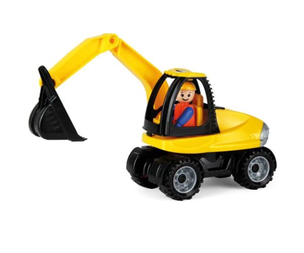 LENA: Camionete cu figură de excavator 25cm