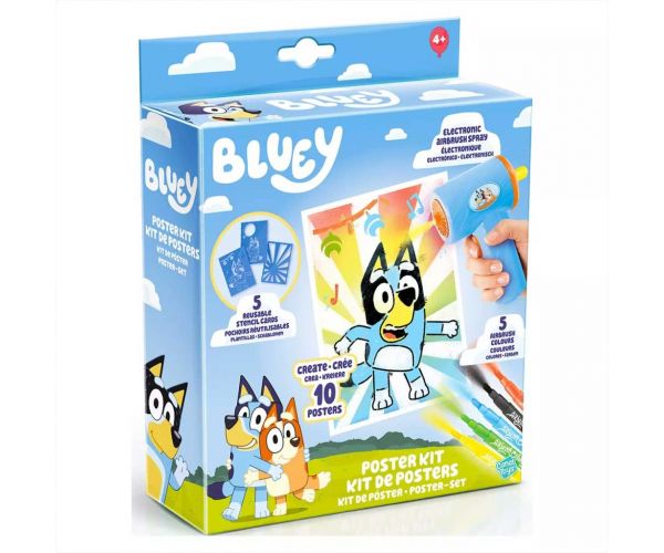 Set de creare postere Bluey Airbrush Art