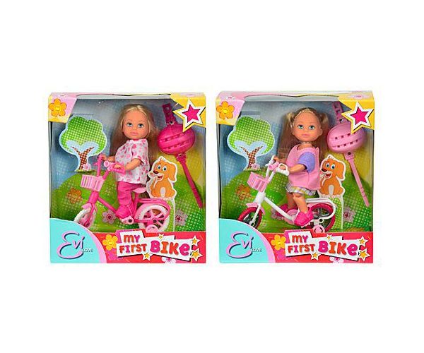 Steffi Love: Évi cu bicicleta - Simba Toys