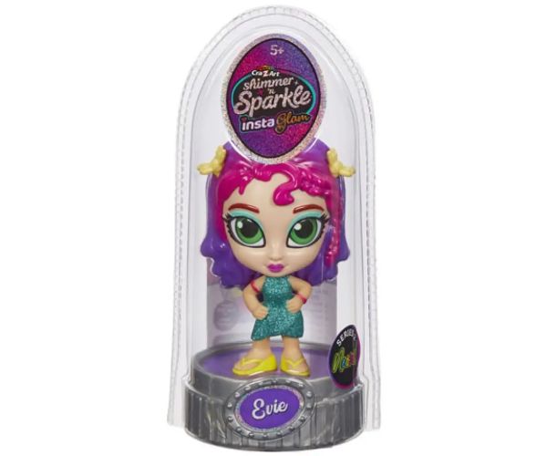Cra-Z-Art: Shimmer n Sparkle Insta Glam Neon Evie păpușă