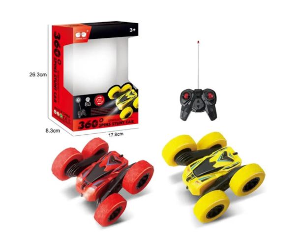 Double Side RC mașină cu telecomandă două variante 26x8x18cm