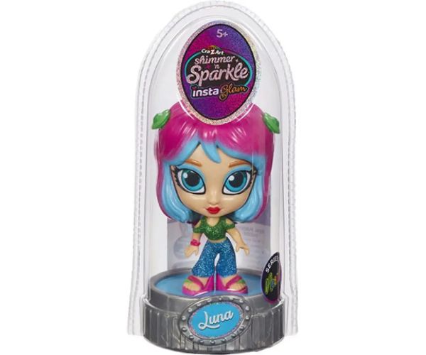 Cra-Z-Art: Shimmer n Sparkle Insta Glam Neon Luna păpușă
