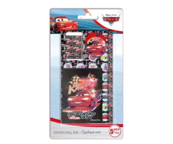 Disney Cars Set de papetărie din 5 piese