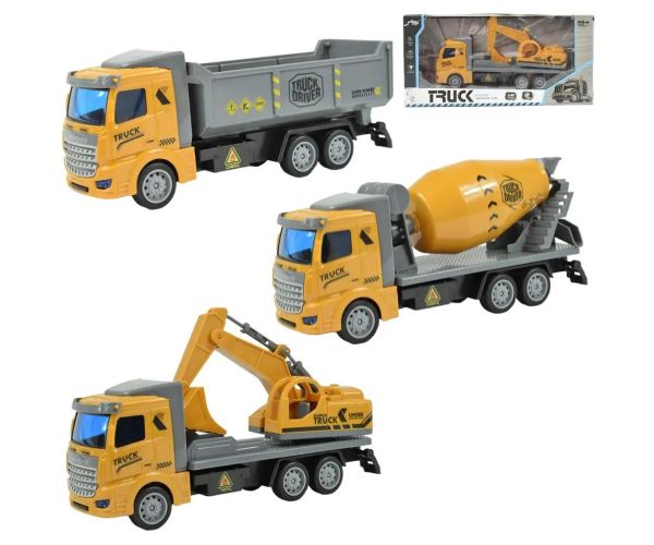Truck Driver: Vehicul de construcție în diverse versiuni 22cm 1bucată