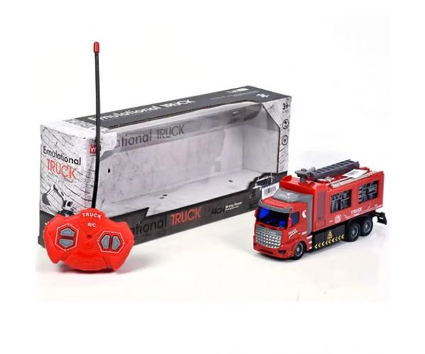 RC mașină de pompieri cu telecomandă și lumini 22cm