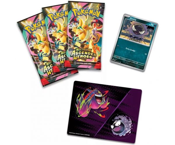 Pokémon TCG: ME02.5 Colecție de Stickere Tehnice a Eroilor Ascendenți în două variante 1buc