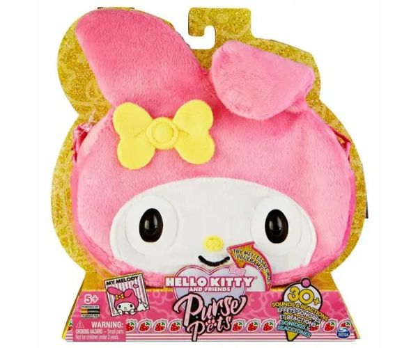 Purse Pets: Hello Kitty My Melody geantă interactivă - Spin Master
