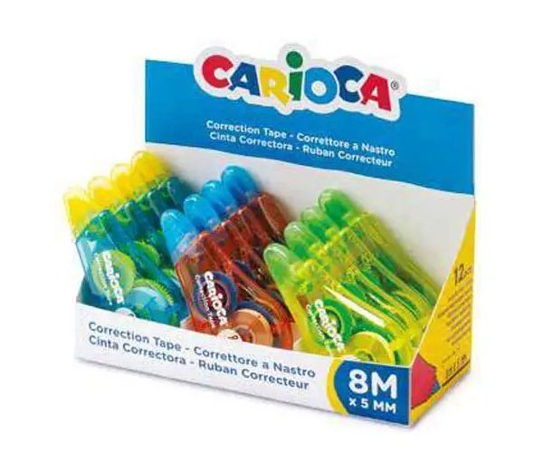 Bandă corectoare 8mx5mm mai multe variante - Carioca