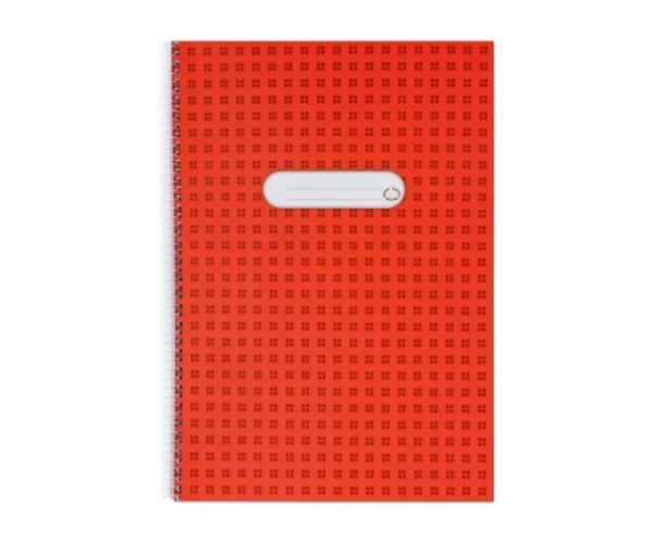 Novum Caiet cu pătrăţele cu spirală A/4 80 file