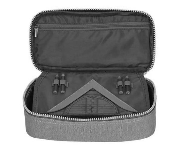 Spirit: Jeans și roz penar oval 23x10x5,5cm