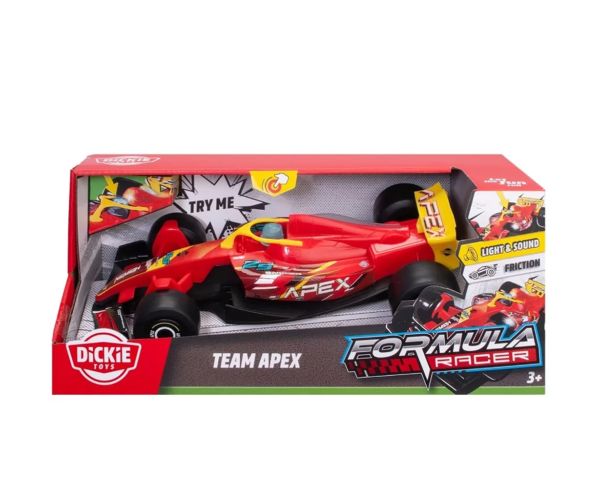 Formula Racer Team APEX mașină de curse cu lumini și sunete - Dickie Toys