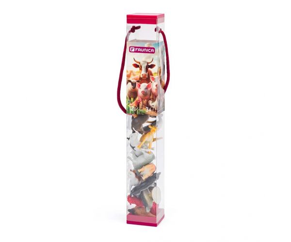 Faunica: Set de figurine cu animale de fermă 12 buc - Woodyland