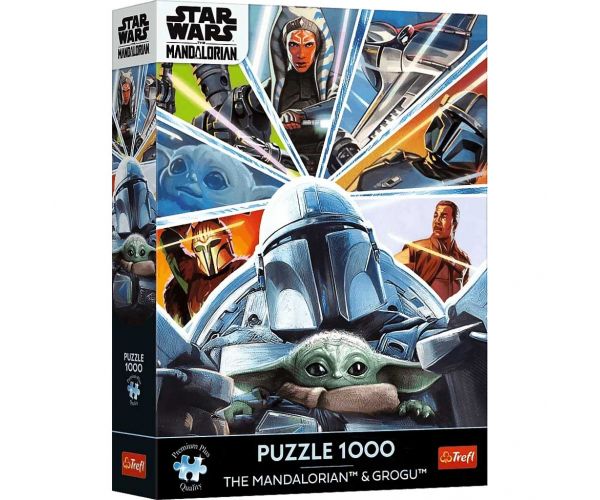 Star Wars A Mandalorian Pe Cale 1000 de piese puzzle premium - Trefl