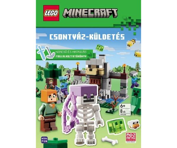 Móra: LEGO® Minecraft Misiune cu schelet carte de activități