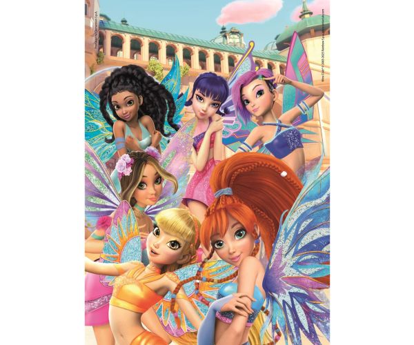Winx Club echipa 104 piese maxi puzzle - Clementoni