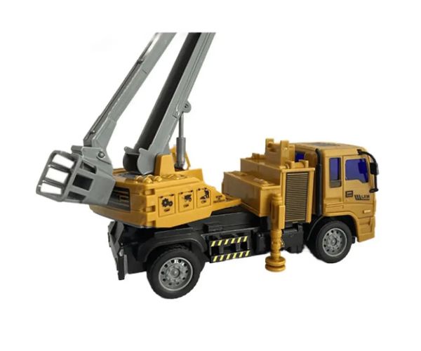 Mașină de lucru cu telecomandă RC cu coș de ridicare la scară 1/36 22cm