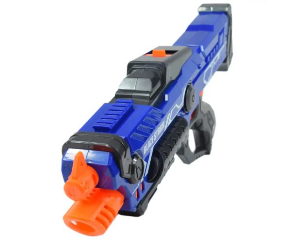Blaze Storm: Pistol electric uriaș cu cartușe 55x23cm