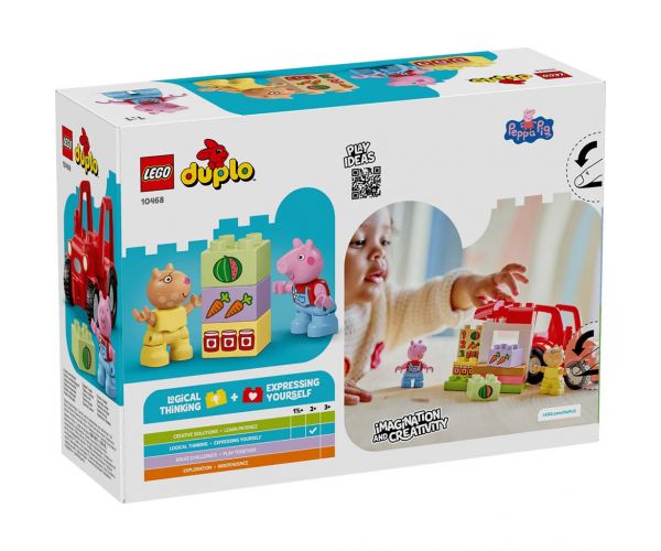 LEGO® DUPLO®: Tractor și piață (10468)