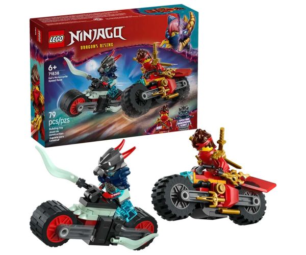LEGO® Ninjago: Competiția motocicletelor lui Kai (71838)