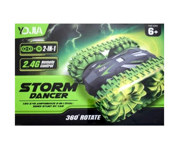 RC Storm Dancer 360: vehicul amfibiu cu telecomandă 2 în 1 cu șenile 2.4GHz în mai multe variante