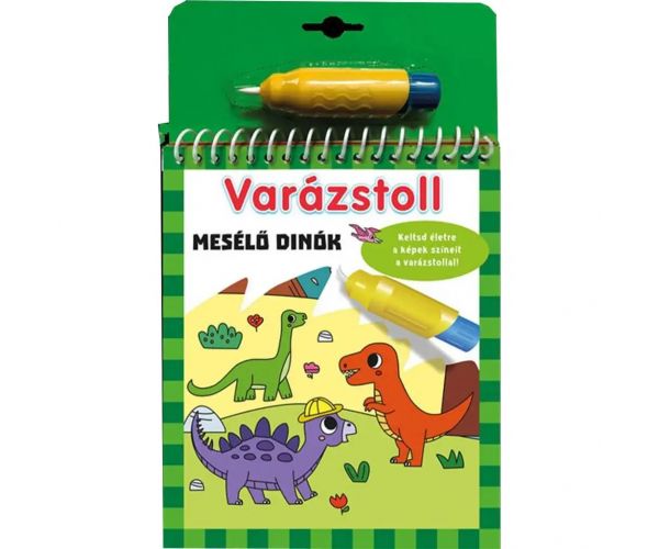 Pixie magic: Dinozauri povestitori - carte de colorat