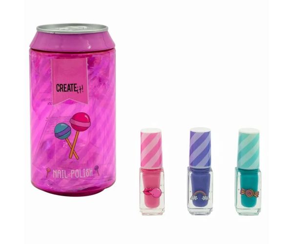 Canenco: Creează-l! Set de ojă pentru unghii Candy Can