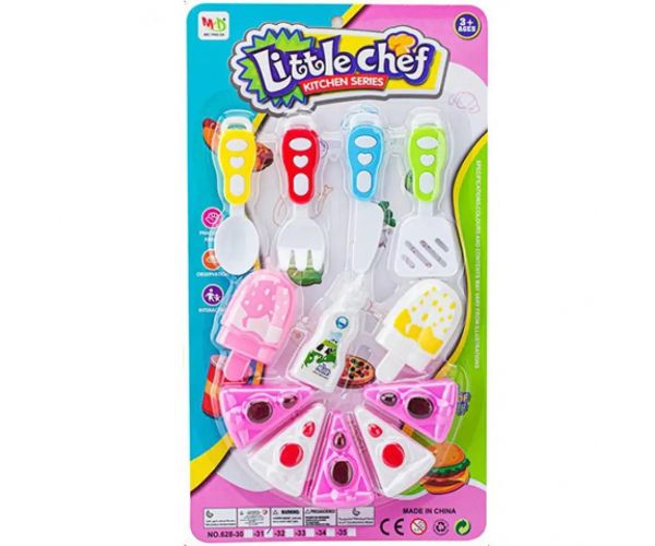 Little Chief set dulciuri cu înghețată și tacâmuri