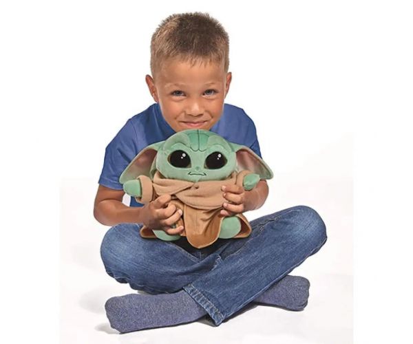 The Mandalorian: Figura de pluș Baby Yoda de 25 cm - Simba Toys