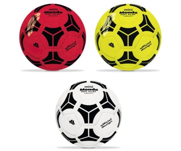 Fotbal design minge colorată de cauciuc de 14 cm în mai multe variante