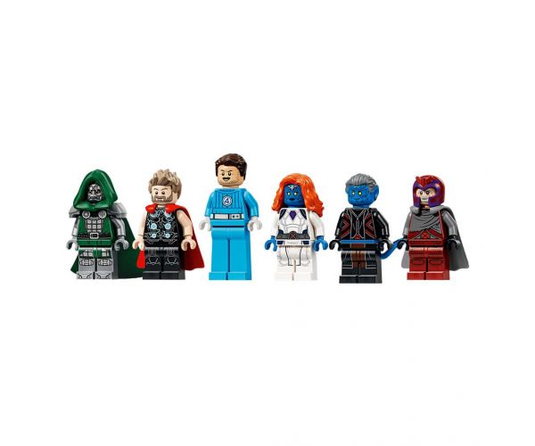 LEGO® Marvel: Lupta eroică a Vânătorilor: Trezirea Doctorului Doom (76348)