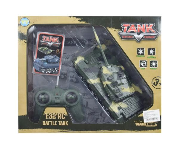 ZTZ 99 tanc Telecomandă RC cu lumină si sunet 1/32